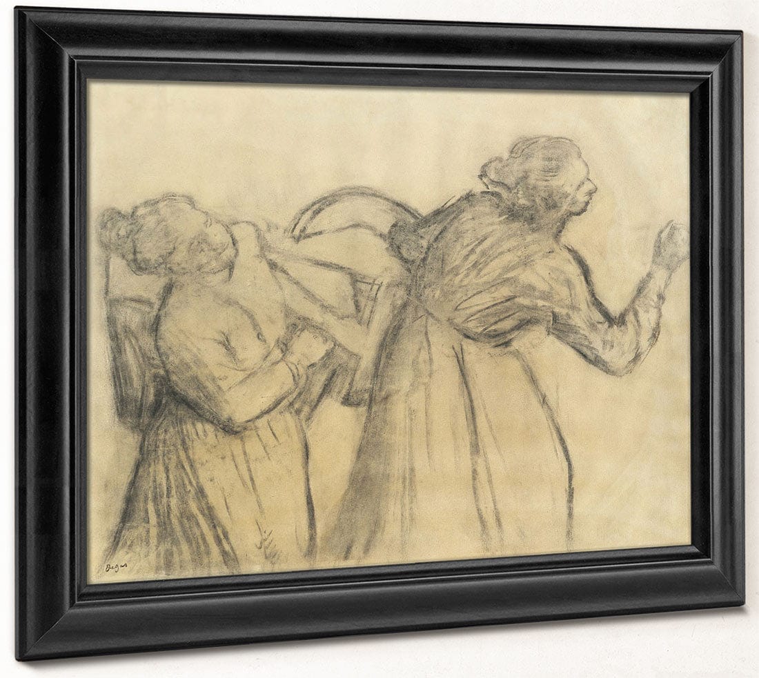 Laundress Carrying Linen By Edgar Degas Phoenix 4x3