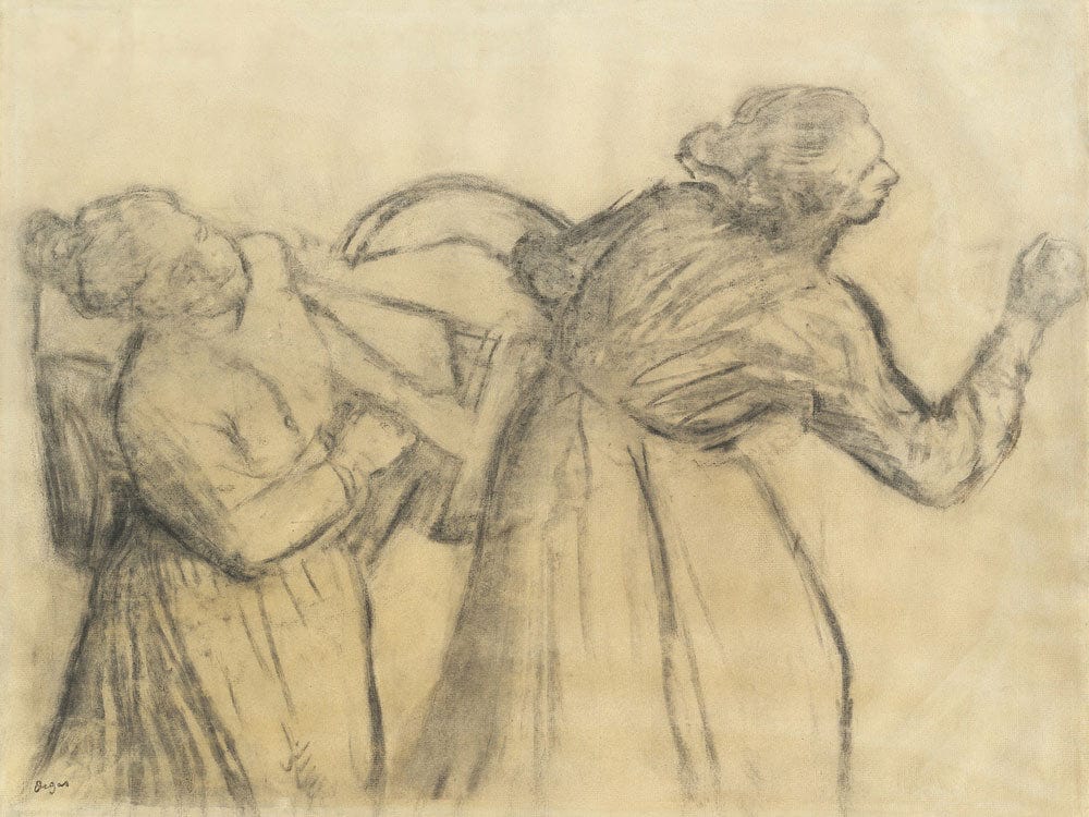 Laundress Carrying Linen By Edgar Degas Phoenix 4x3