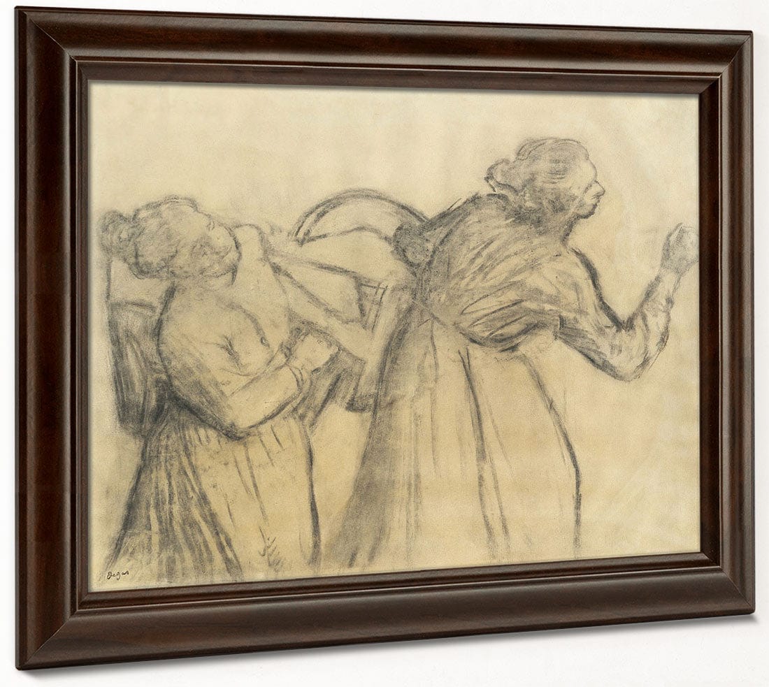 Laundress Carrying Linen By Edgar Degas Phoenix 4x3