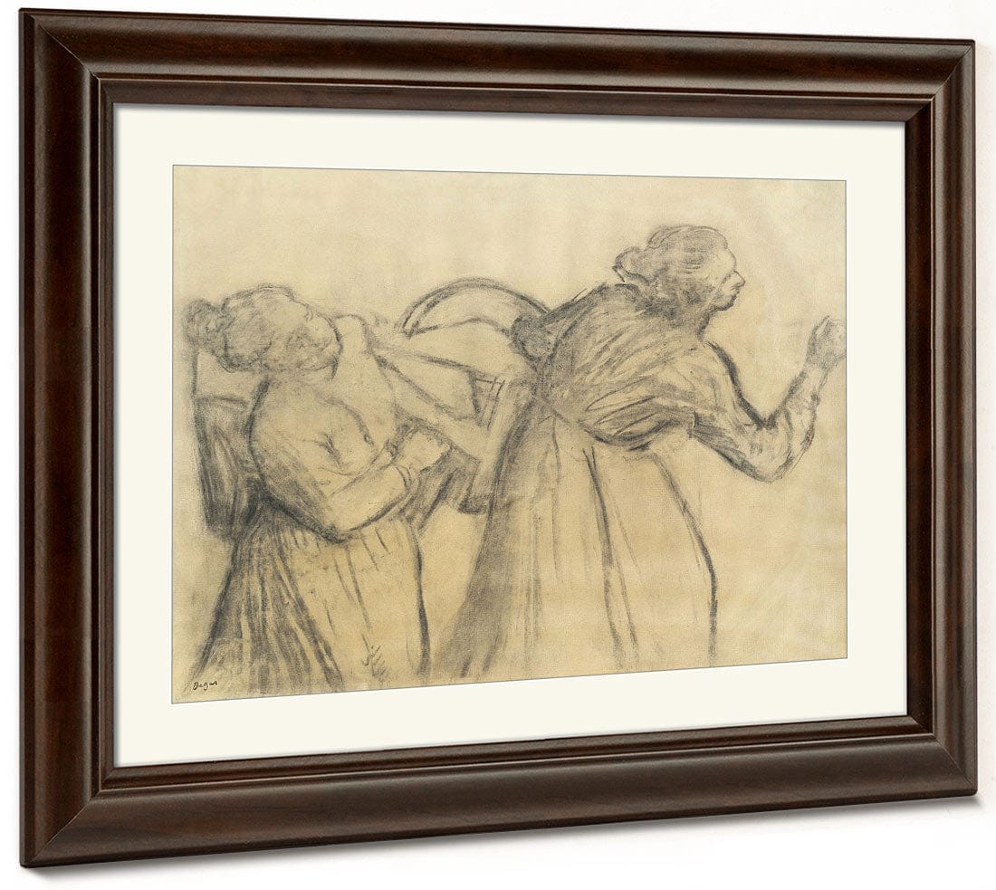Laundress Carrying Linen By Edgar Degas Phoenix 4x3