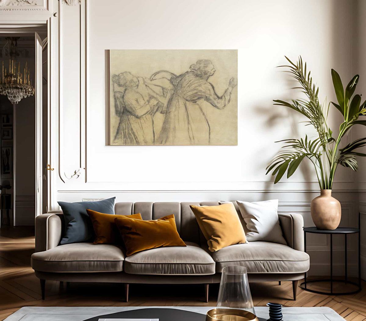 Laundress Carrying Linen By Edgar Degas Phoenix 4x3