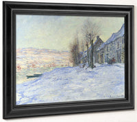 Lavacourt Under Snow By Claude Monet Phoenix 4x3