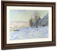 Lavacourt Under Snow By Claude Monet Phoenix 4x3
