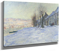 Lavacourt Under Snow By Claude Monet Phoenix 4x3