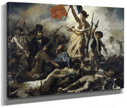 Le 28 Juillet 1830   La Liberte Guidant Le Peuple By Ferdinand Victor Eugene Delacroix Phoenix 4x3