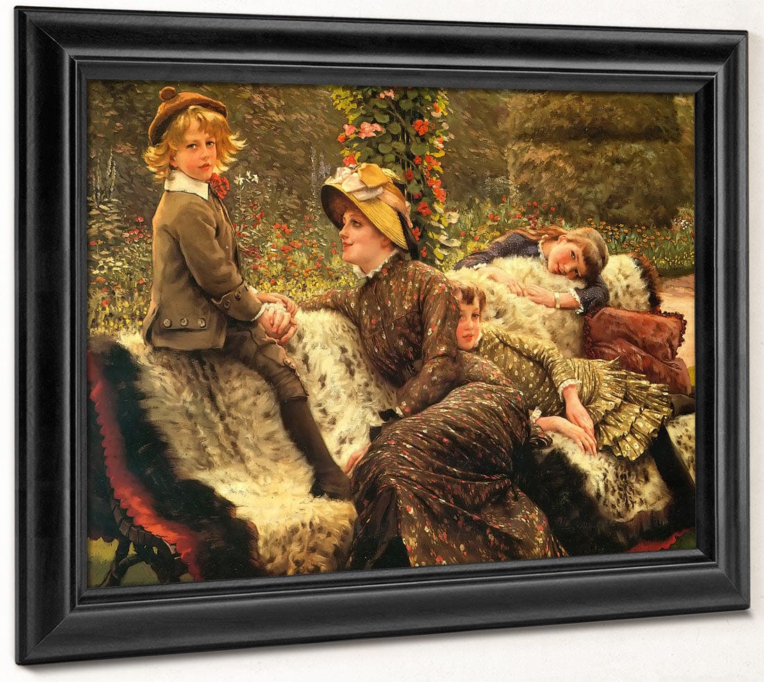 Le Banc De Jardin By James Tissot Phoenix 4x3