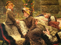 Le Banc De Jardin By James Tissot Phoenix 4x3