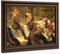 Le Banc De Jardin By James Tissot Phoenix 4x3