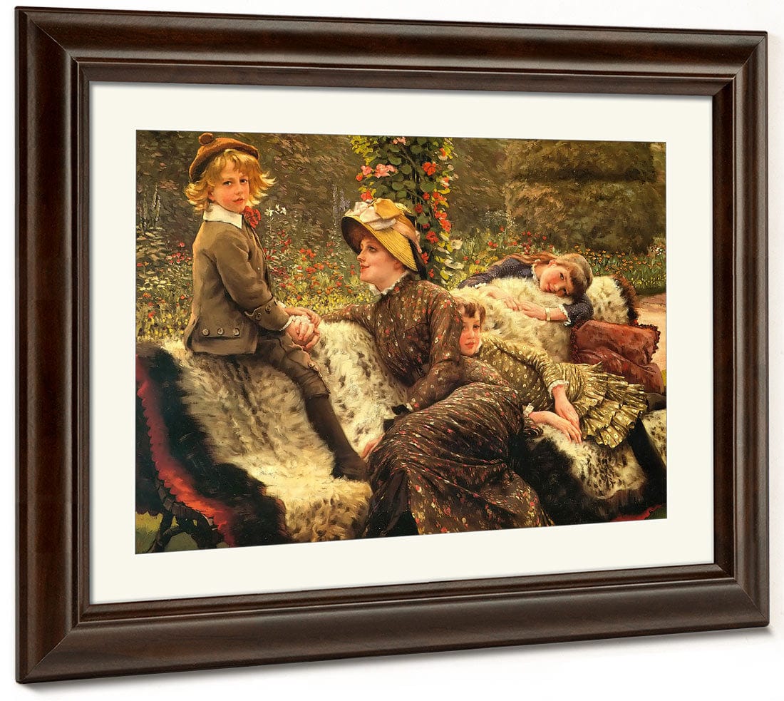 Le Banc De Jardin By James Tissot Phoenix 4x3