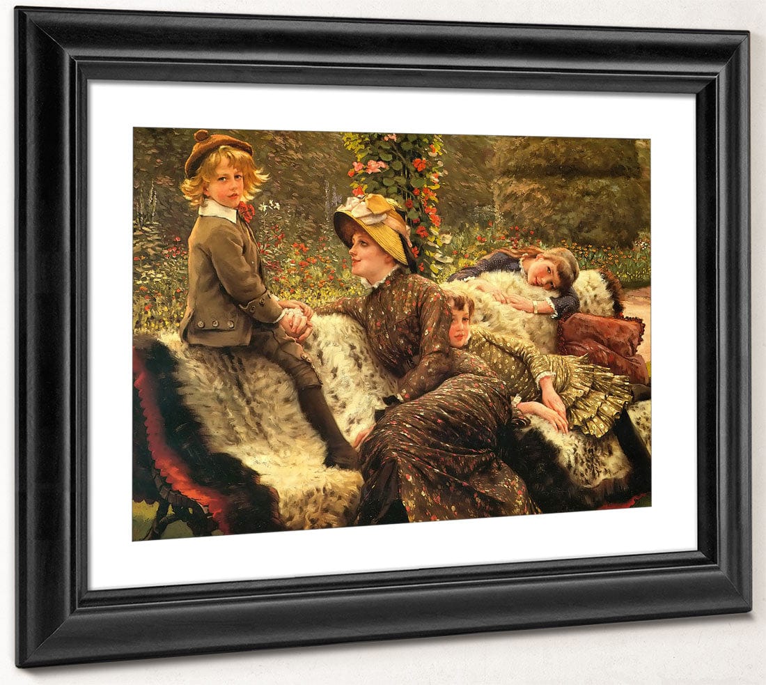 Le Banc De Jardin By James Tissot Phoenix 4x3