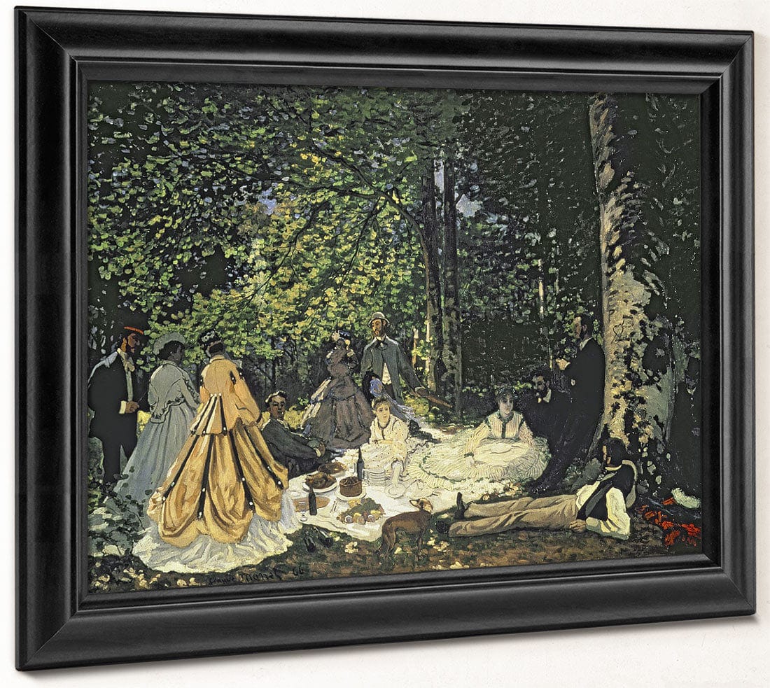 Le Dejeuner Sur L'herbe By Claude Monet Phoenix 4x3