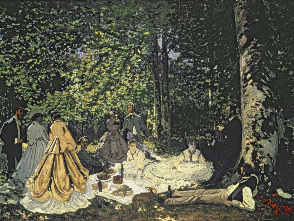 Le Dejeuner Sur L'herbe By Claude Monet Phoenix 4x3