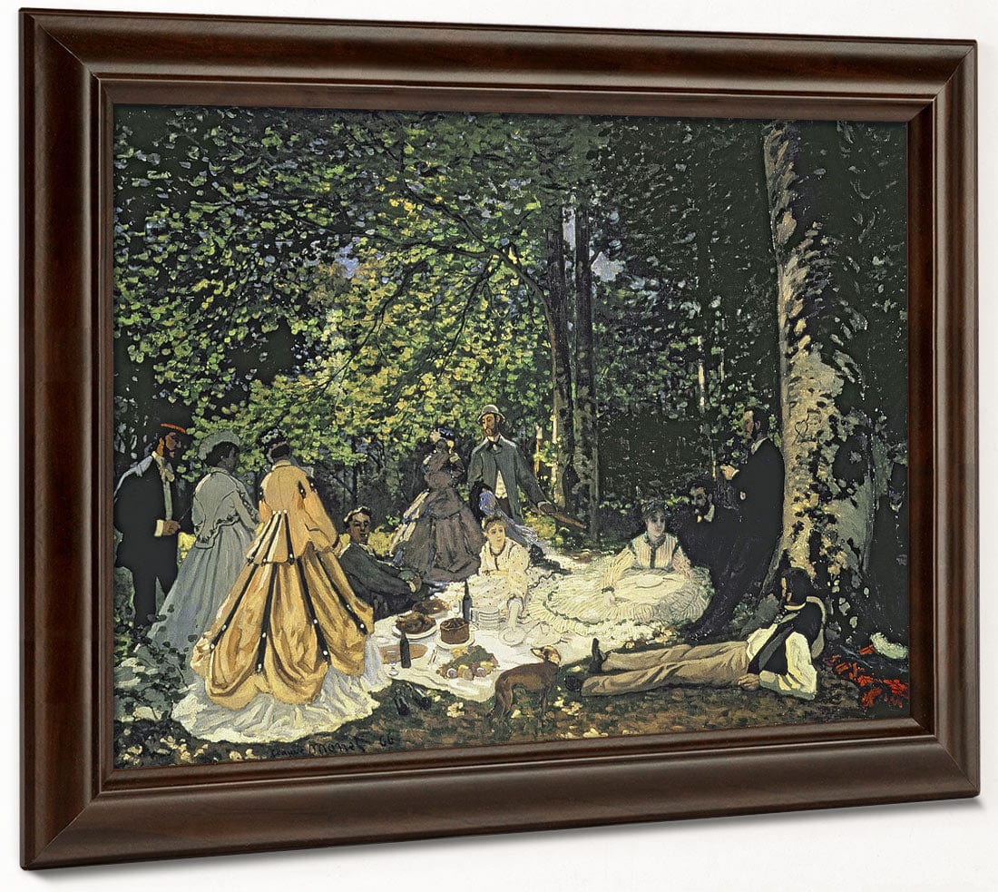 Le Dejeuner Sur L'herbe By Claude Monet Phoenix 4x3