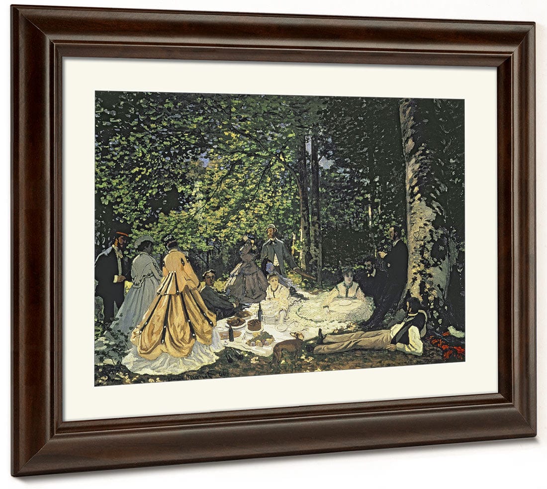Le Dejeuner Sur L'herbe By Claude Monet Phoenix 4x3