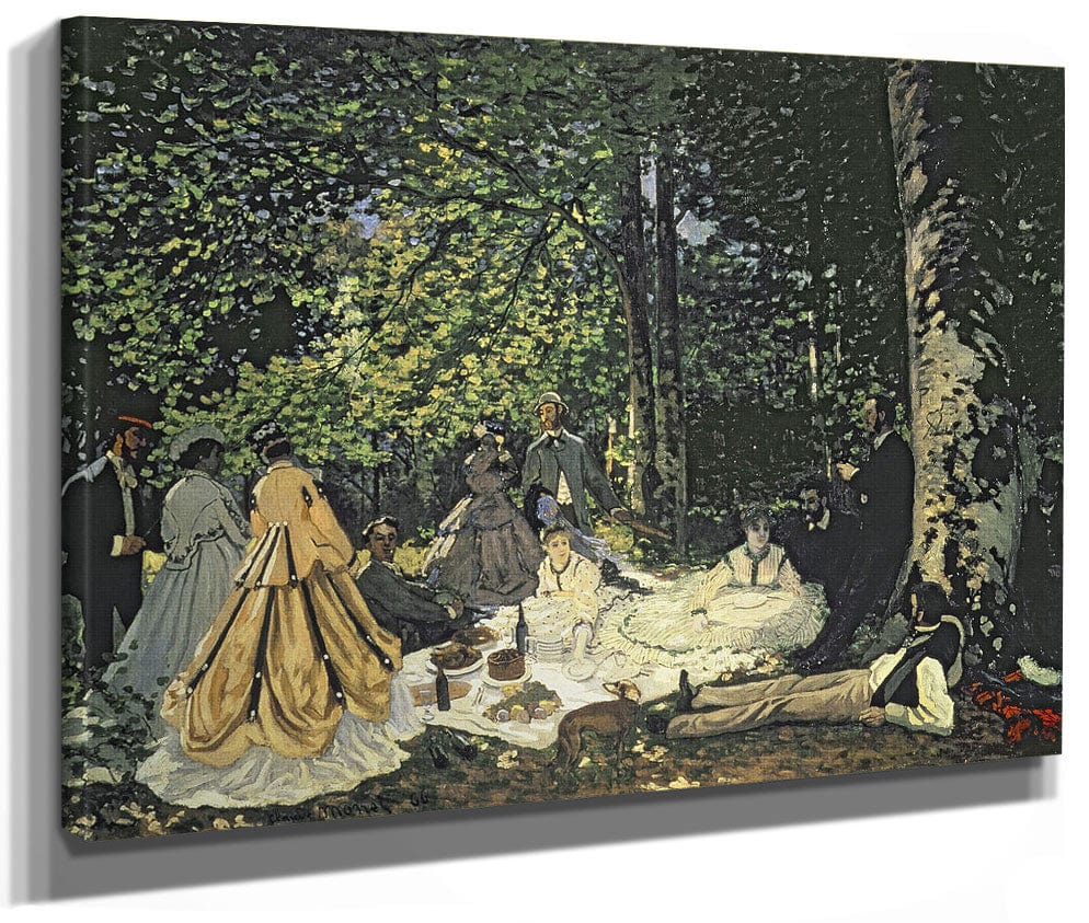 Le Dejeuner Sur L'herbe By Claude Monet Phoenix 4x3