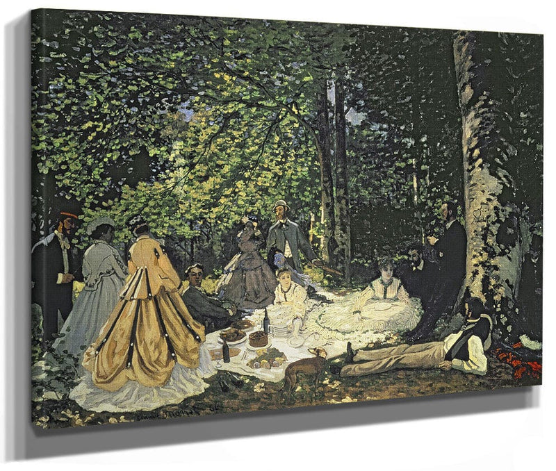 Le Dejeuner Sur L'herbe By Claude Monet Phoenix 4x3