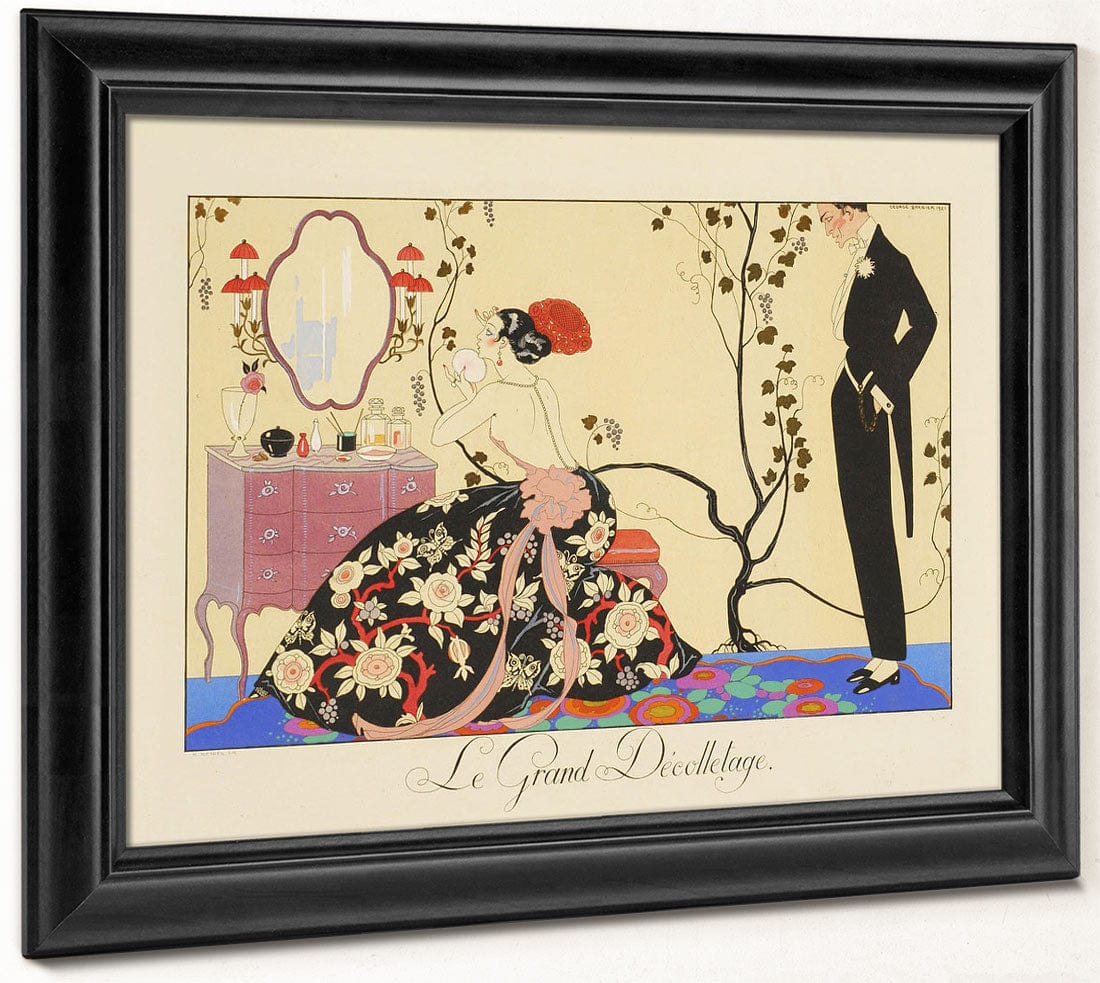 Le Grand Decolletage By Georges Barbier Phoenix 4x3