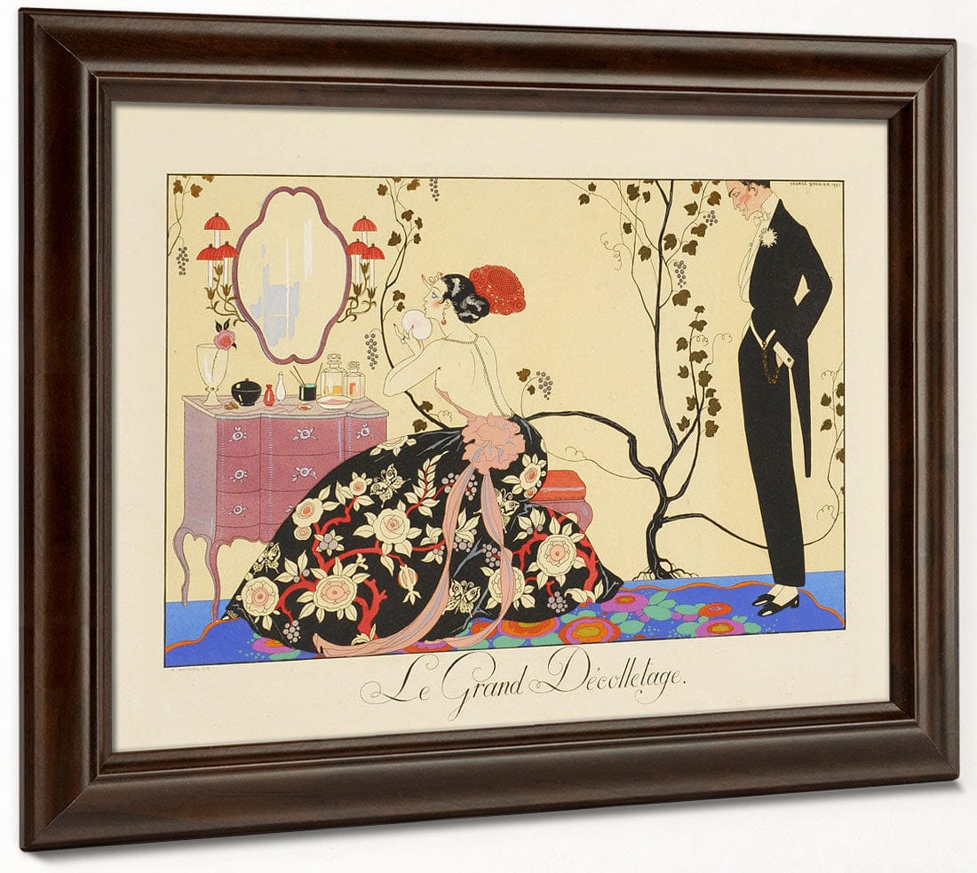 Le Grand Decolletage By Georges Barbier Phoenix 4x3