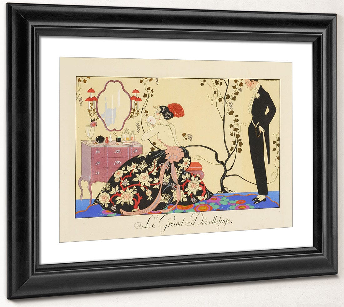 Le Grand Decolletage By Georges Barbier Phoenix 4x3