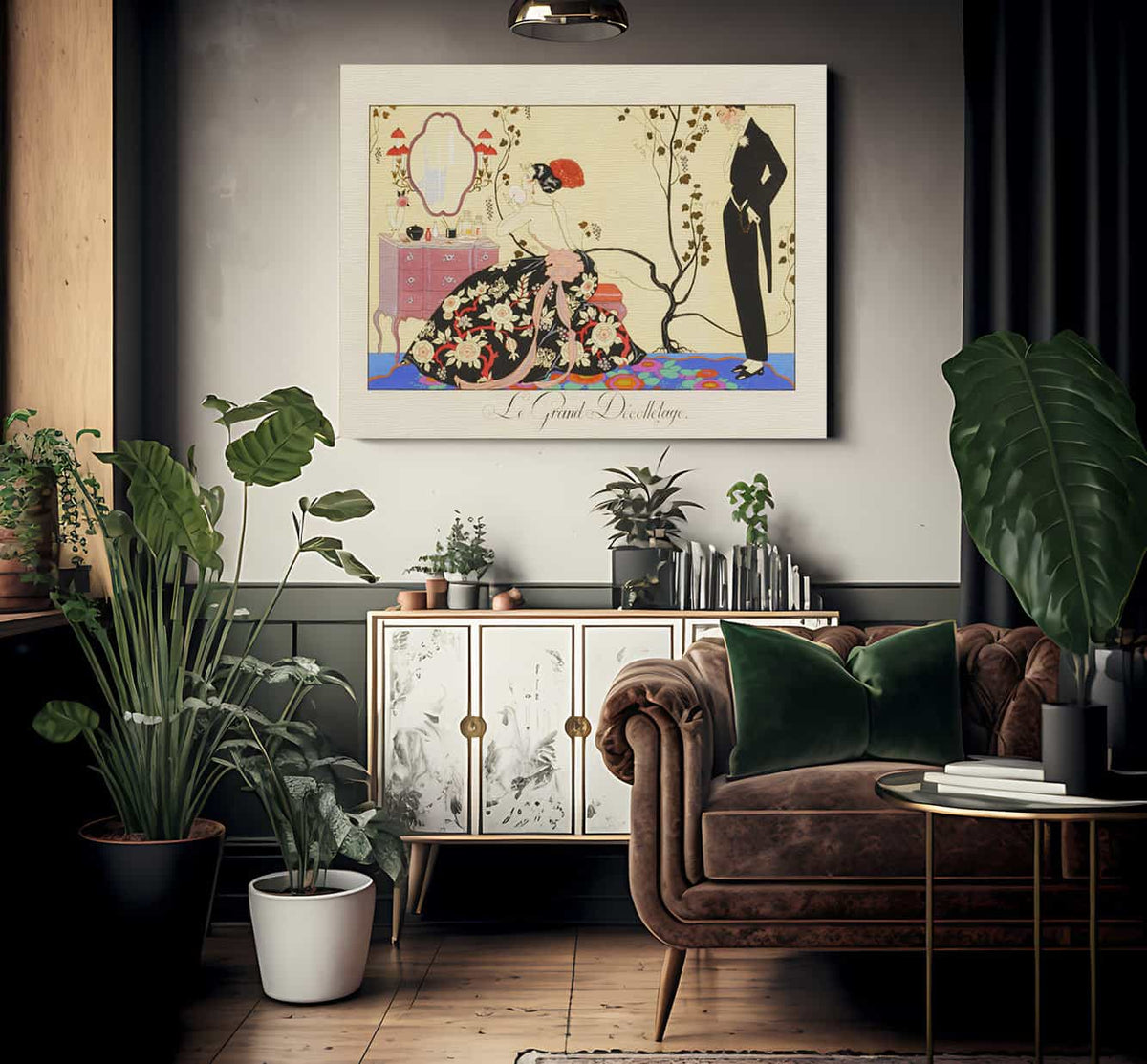 Le Grand Decolletage By Georges Barbier Phoenix 4x3