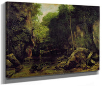 Le Puits Noir, Doubs By Jean Desire Gustave Courbet Phoenix 4x3