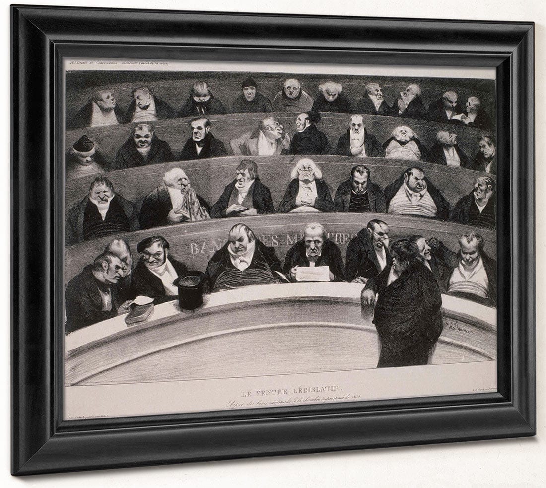 Le Ventre Legislatif 1 By Honore Daumier Phoenix 4x3