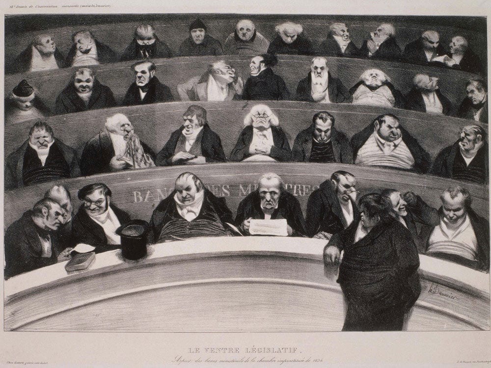 Le Ventre Legislatif 1 By Honore Daumier Phoenix 4x3