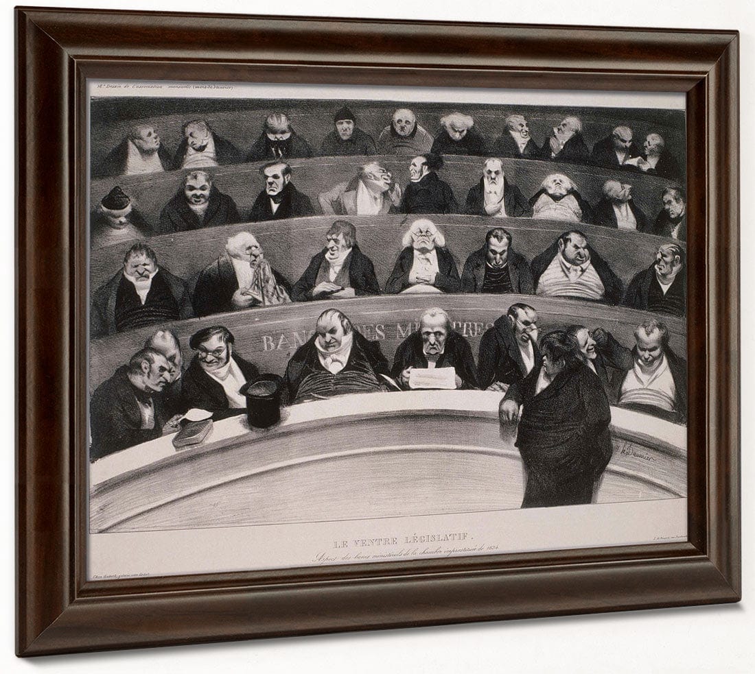 Le Ventre Legislatif 1 By Honore Daumier Phoenix 4x3