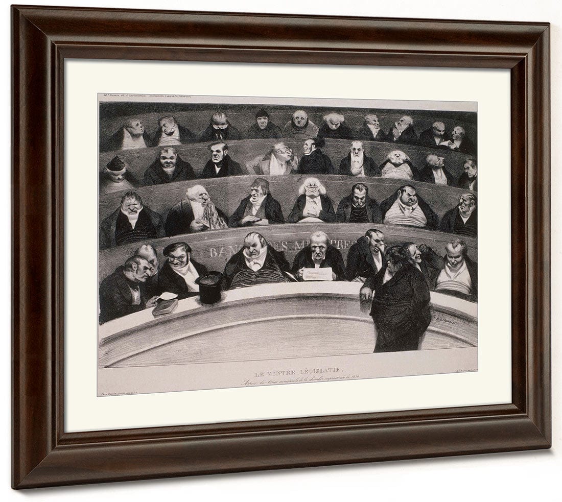 Le Ventre Legislatif 1 By Honore Daumier Phoenix 4x3