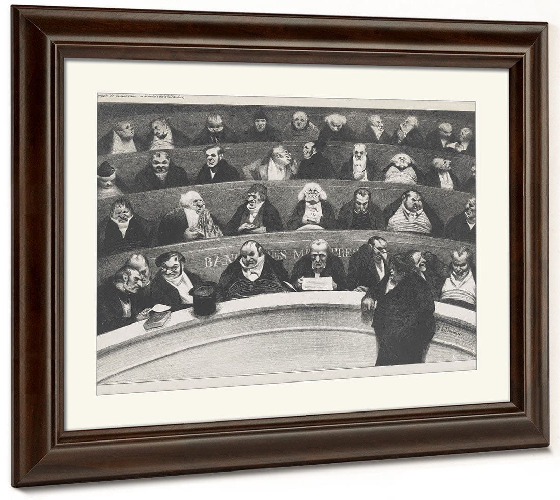Le Ventre Legislatif (The Legislative Belly) By Honore Daumier Phoenix 4x3