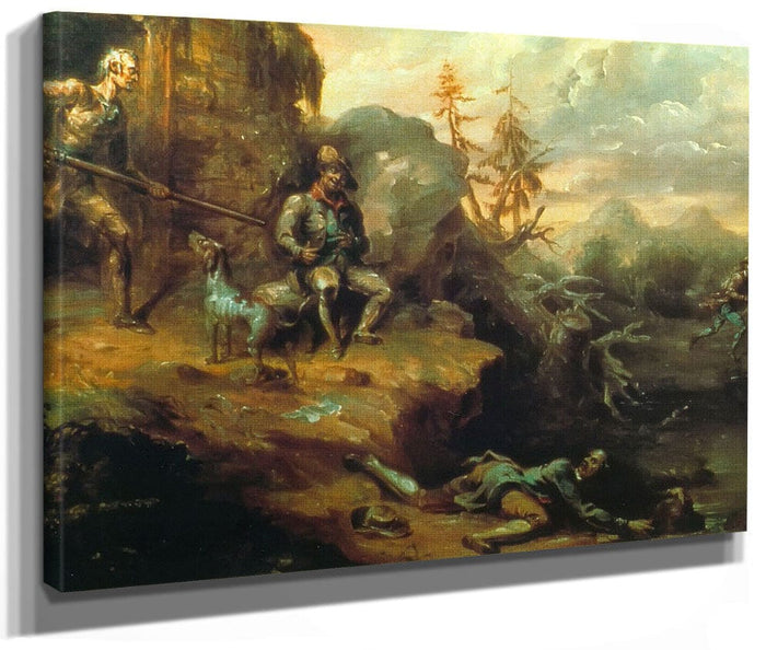 Leatherstocking By Meets By The By Law By John By Quidor Phoenix 4x3