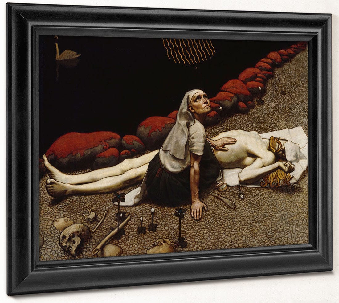 Lemminkainens Mother By Akseli Gallen Kallela Phoenix 4x3