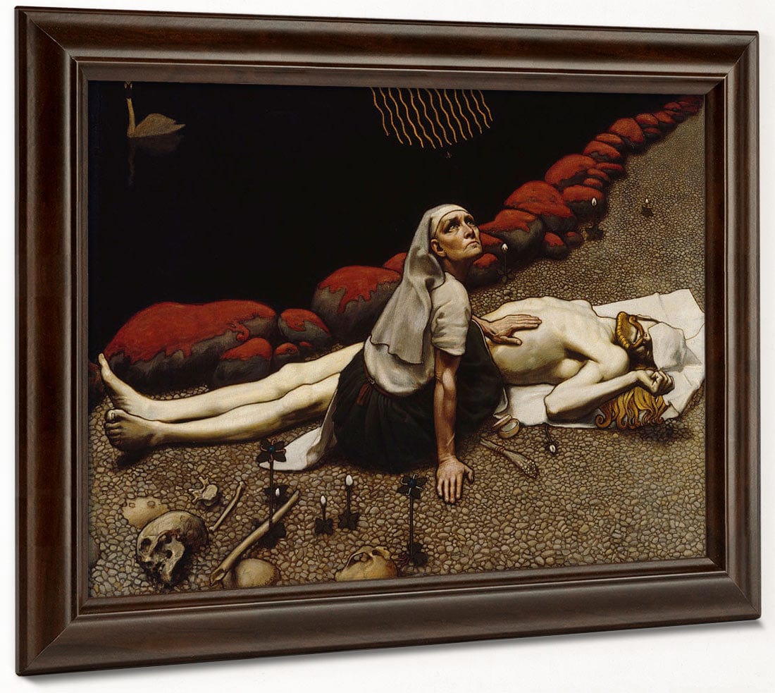 Lemminkainens Mother By Akseli Gallen Kallela Phoenix 4x3
