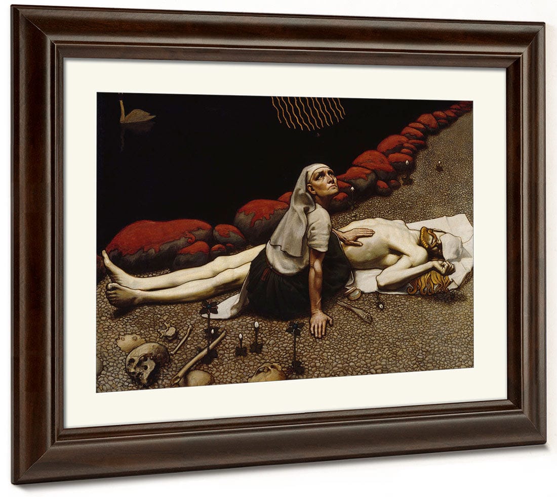 Lemminkainens Mother By Akseli Gallen Kallela Phoenix 4x3