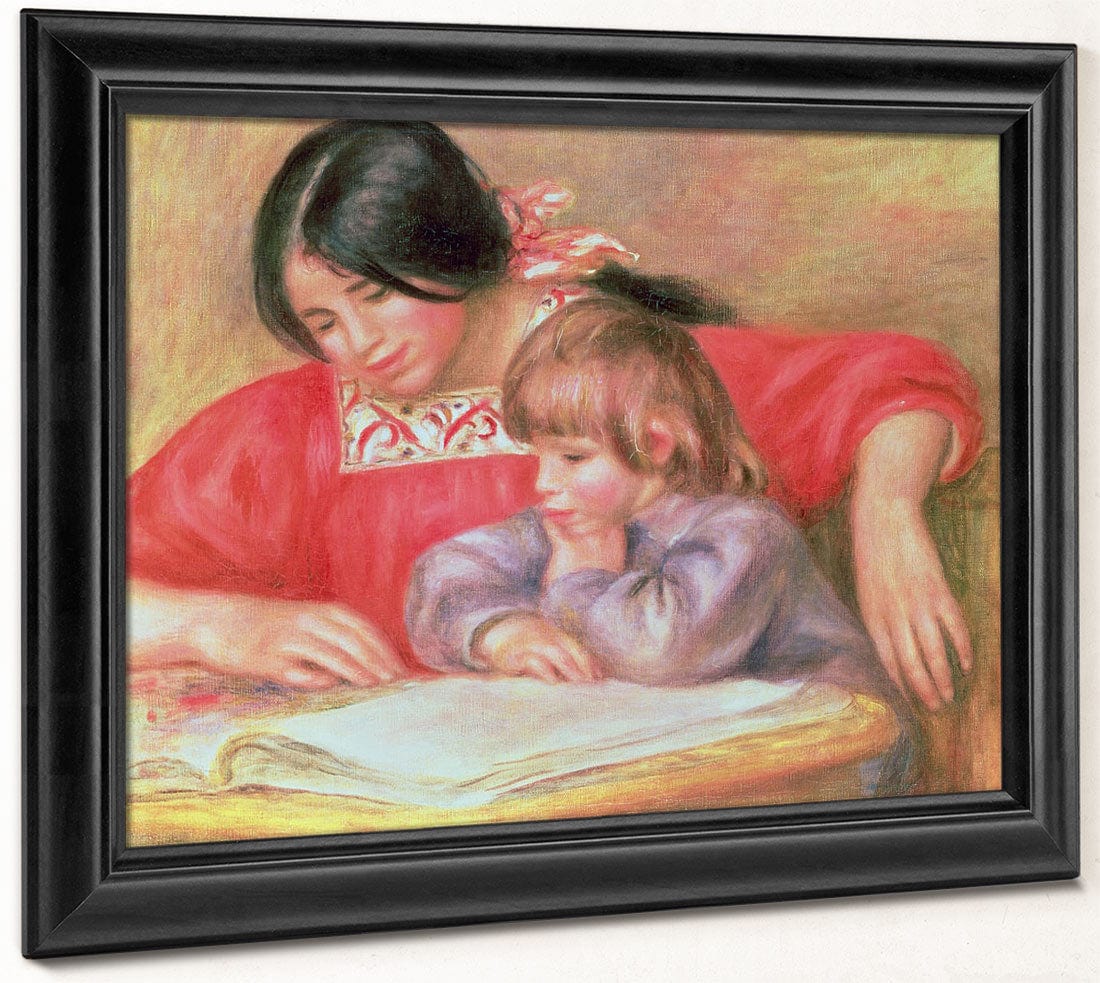 Leontine And Coco By Pierre Auguste Renoir Phoenix 4x3