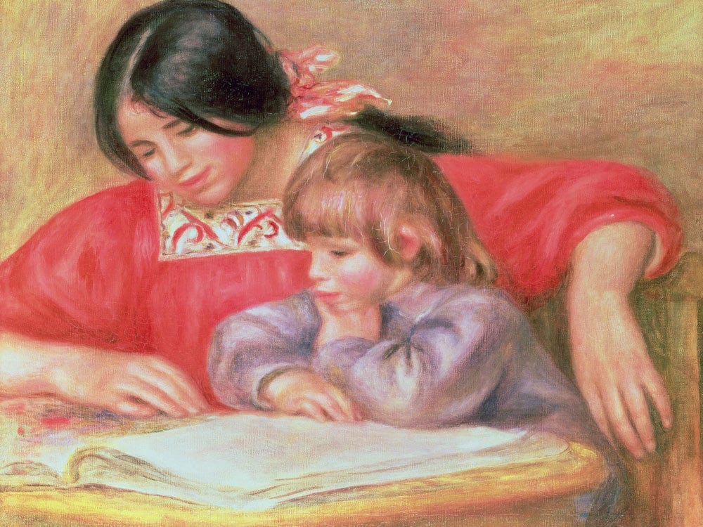 Leontine And Coco By Pierre Auguste Renoir Phoenix 4x3