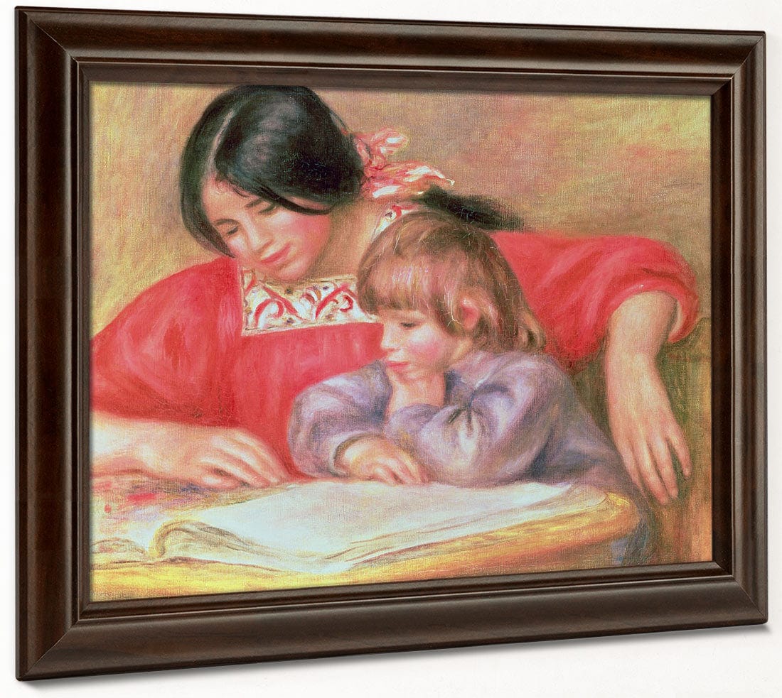 Leontine And Coco By Pierre Auguste Renoir Phoenix 4x3