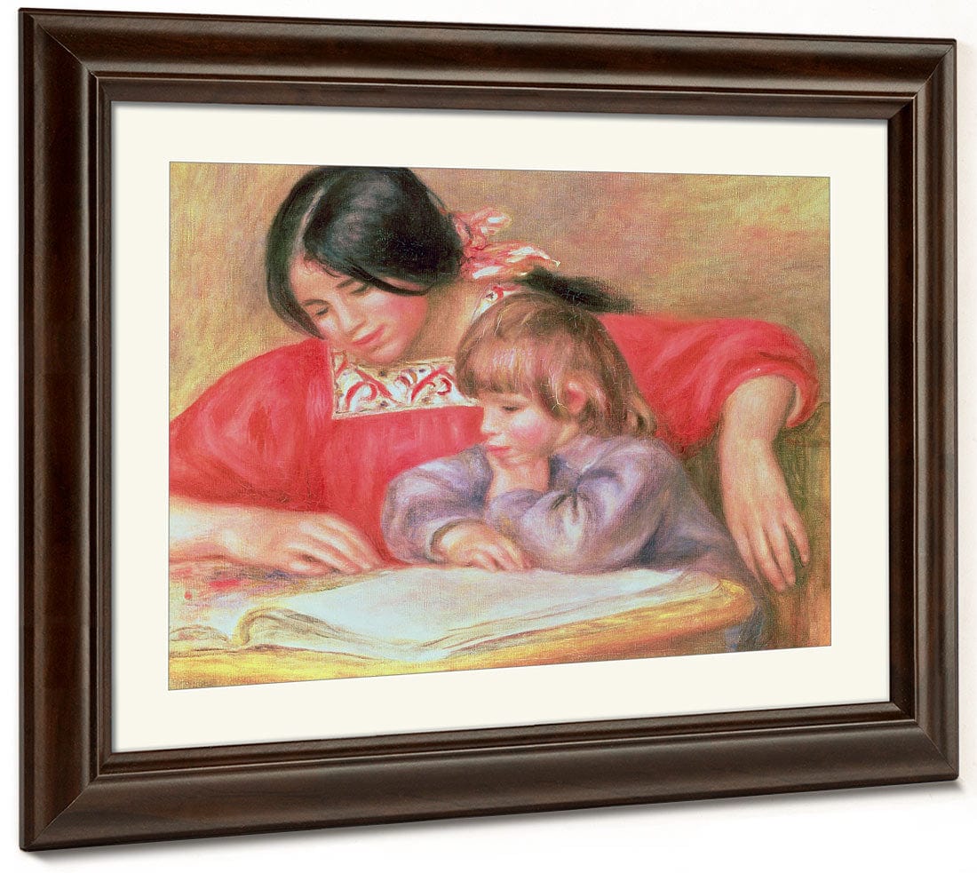 Leontine And Coco By Pierre Auguste Renoir Phoenix 4x3