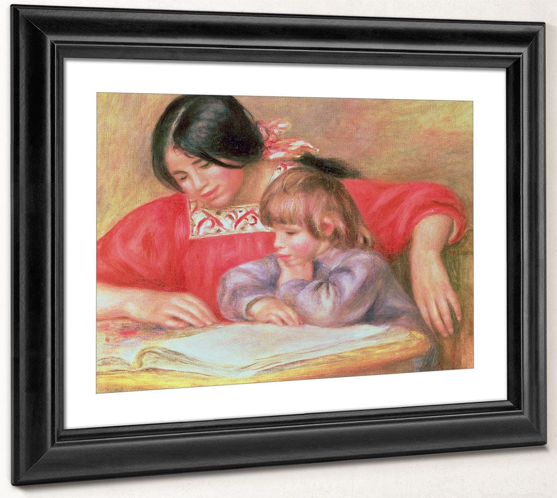 Leontine And Coco By Pierre Auguste Renoir Phoenix 4x3