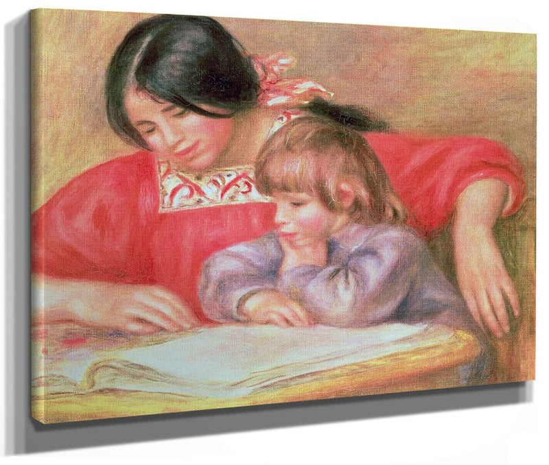 Leontine And Coco By Pierre Auguste Renoir Phoenix 4x3