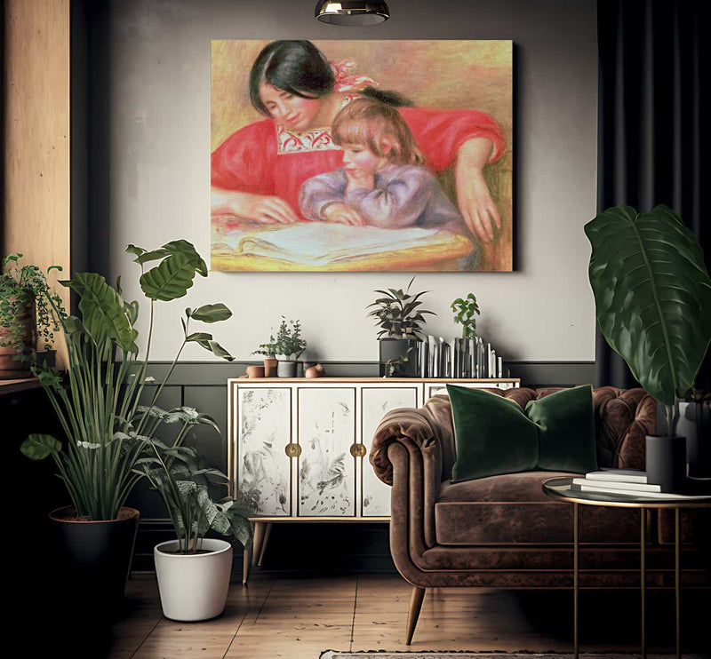 Leontine And Coco By Pierre Auguste Renoir Phoenix 4x3