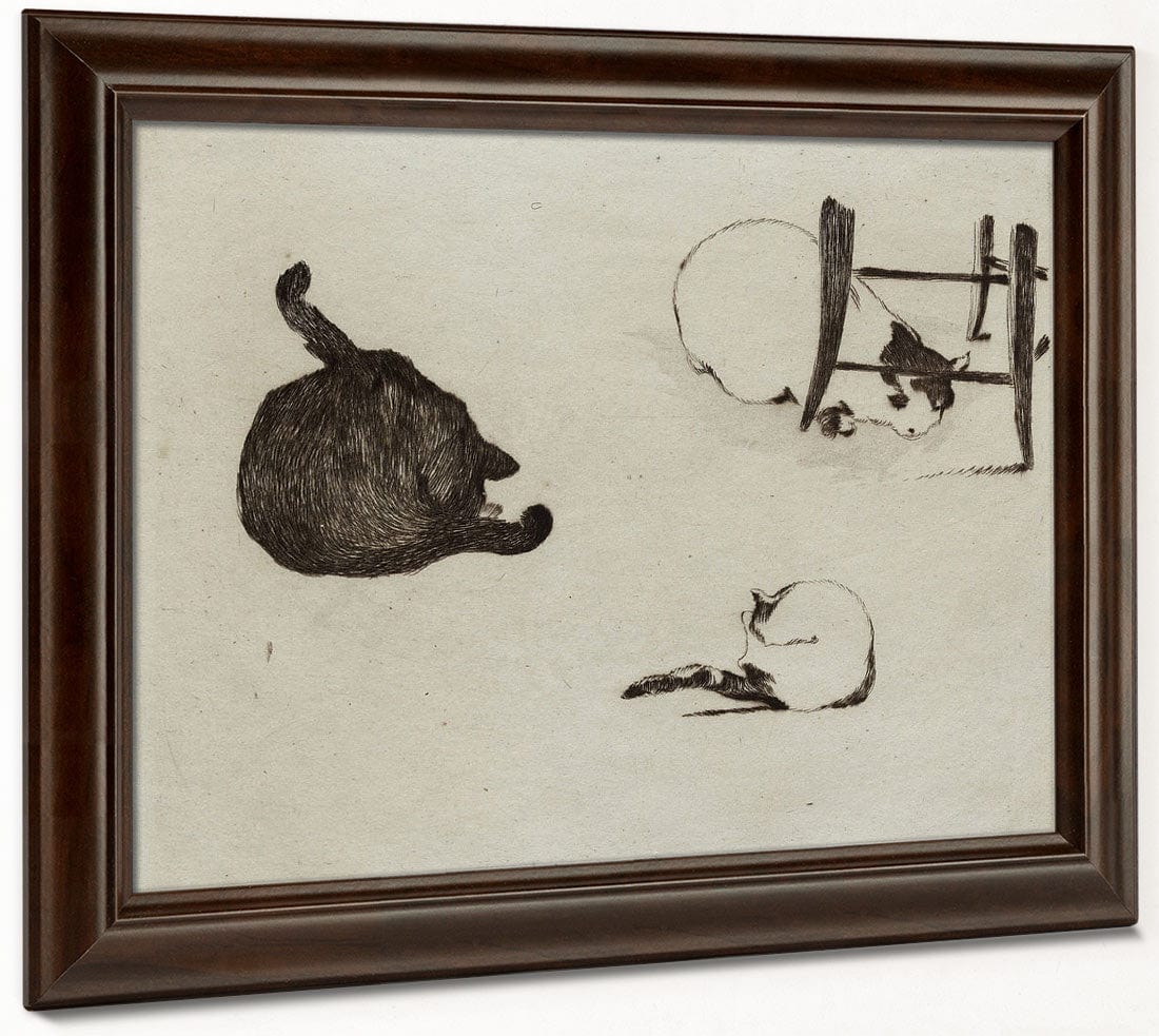 Les Chats By Edouard Manet Phoenix 4x3