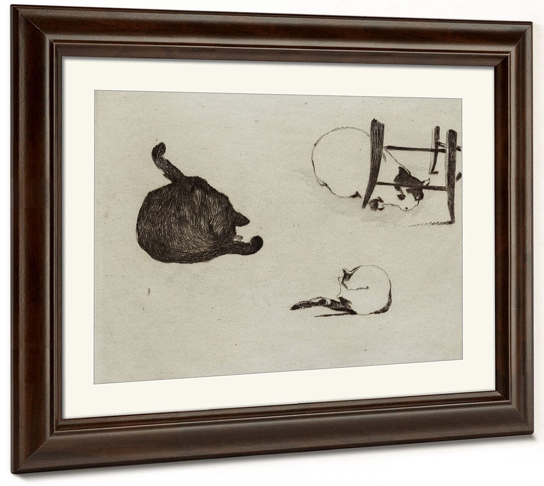 Les Chats By Edouard Manet Phoenix 4x3