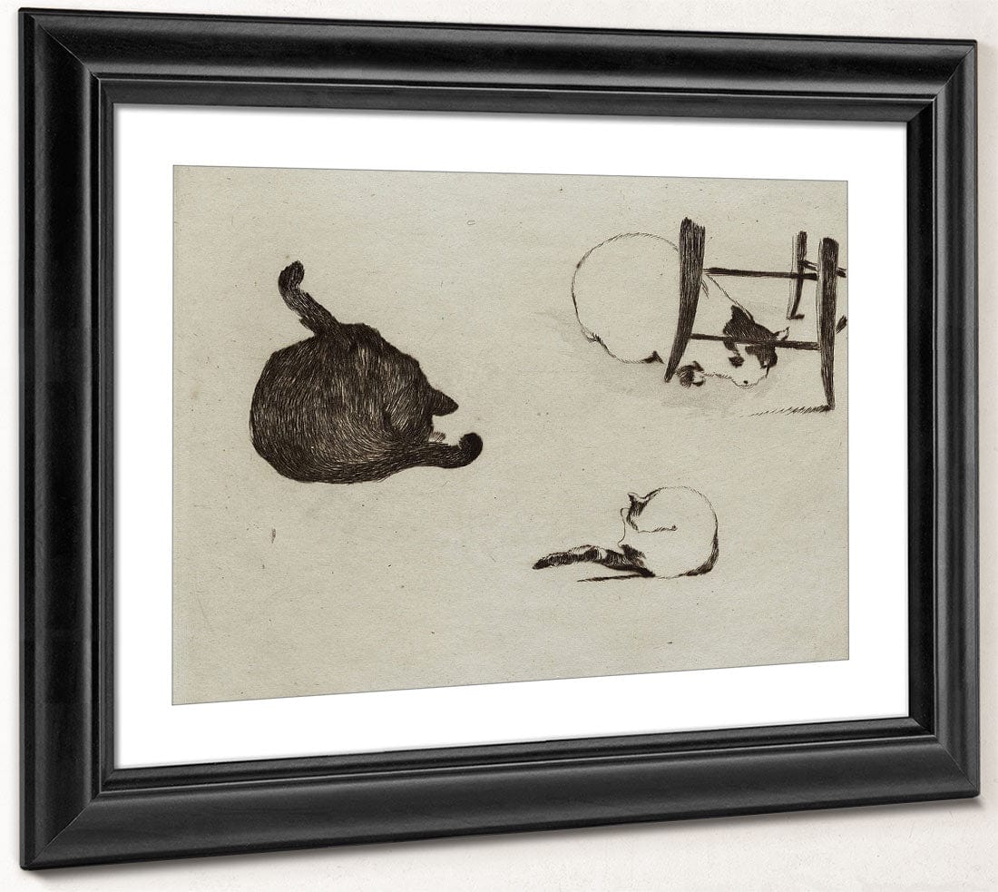 Les Chats By Edouard Manet Phoenix 4x3
