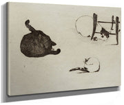 Les Chats By Edouard Manet Phoenix 4x3