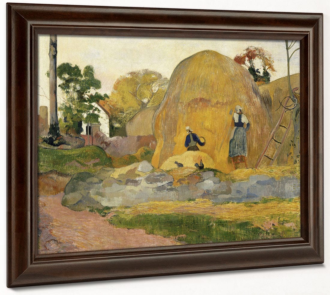 Les Meules Jaunes Ou La Moisson Blonde By Paul Gauguin Phoenix 4x3