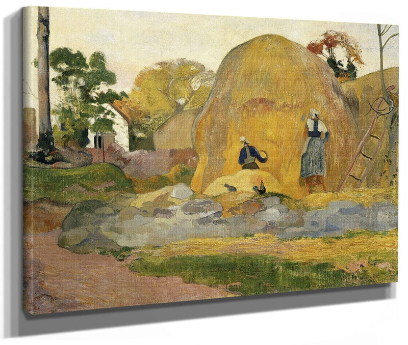 Les Meules Jaunes Ou La Moisson Blonde By Paul Gauguin Phoenix 4x3