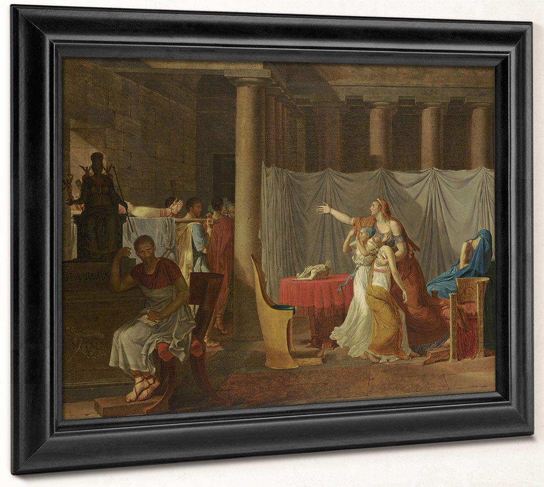 Lictors Bring Back To Brutus The Bodies Of His Sons By Jacques Louis David Phoenix 4x3