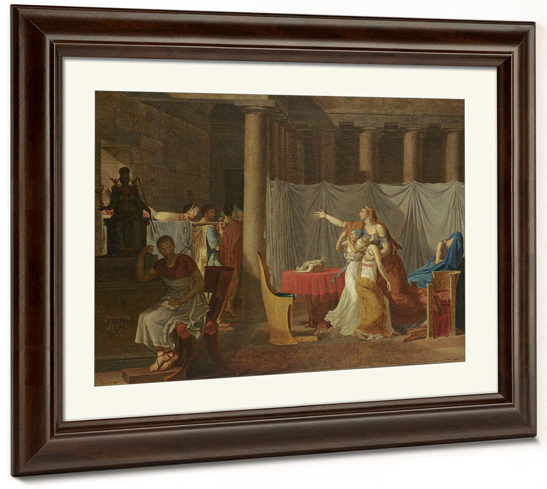 Lictors Bring Back To Brutus The Bodies Of His Sons By Jacques Louis David Phoenix 4x3