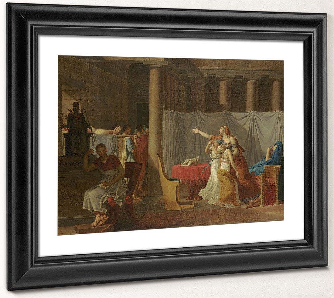 Lictors Bring Back To Brutus The Bodies Of His Sons By Jacques Louis David Phoenix 4x3